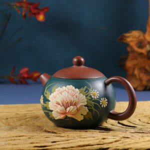 Master Collection: "Flowering and Prosperity" Porcelain Pot