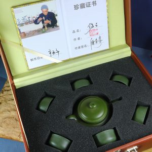 Masterpiece Collection - Set of Purple Clay Teapots