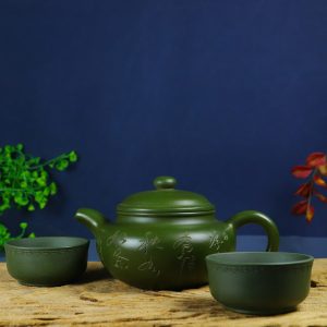 Masterpiece Collection - Set of Purple Clay Teapots