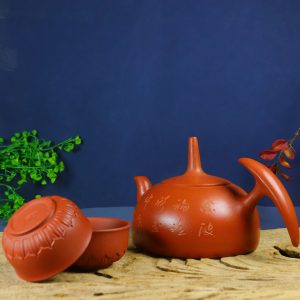 Masterpiece Collection "Yuzhu" Set of Purple Clay Teapots